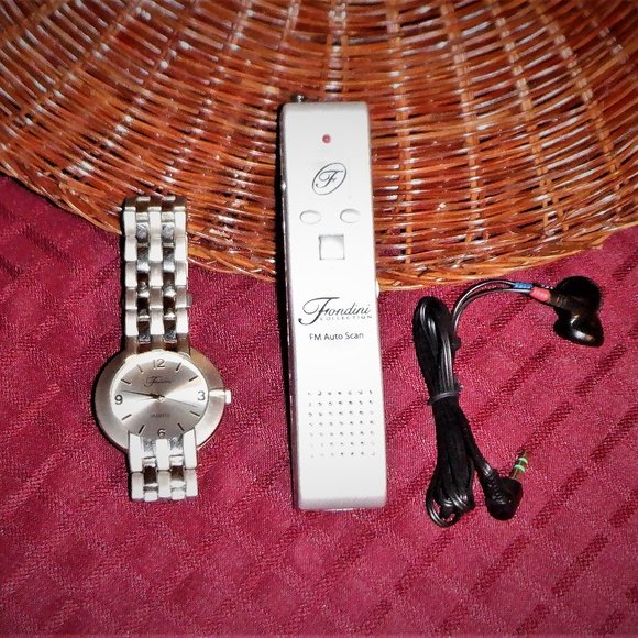 *** Fondini Collection *** ~ Quartz Watch plus FM Radio - Picture 4 of 4